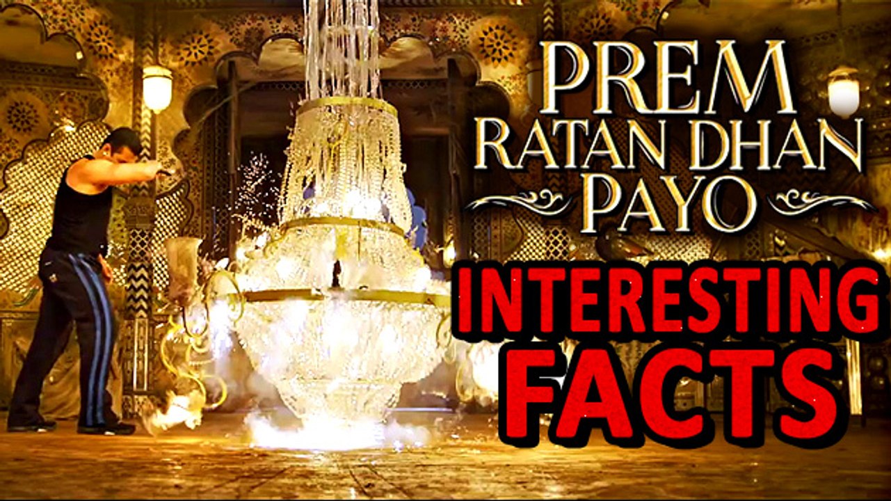 Prem Ratan Dhan Payos SECRETS Revealed