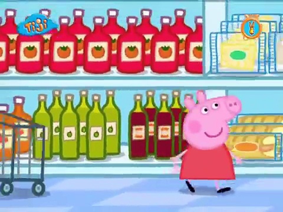 Peppa pig français Le supermarche