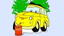 Çizgi film - Arabalar - Pixar Cars - Boyama kitabı (Renkleri öğreniyoruz)
