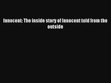 Download Innocent: The inside story of Innocent told from the outside PDF Free