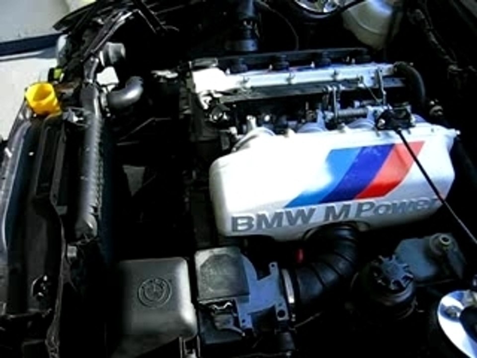 Démarrage moteur après remise à neuf M3 E30