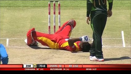 Mohammad Irfan Bouncer Takes Mutumbami Helmet Apart