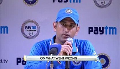 Dhoni Reaction After India Lose 2nd T20 5October Against South Africa in Press Conference