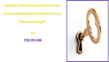 Emergency Locksmith Services in Boulder, CO