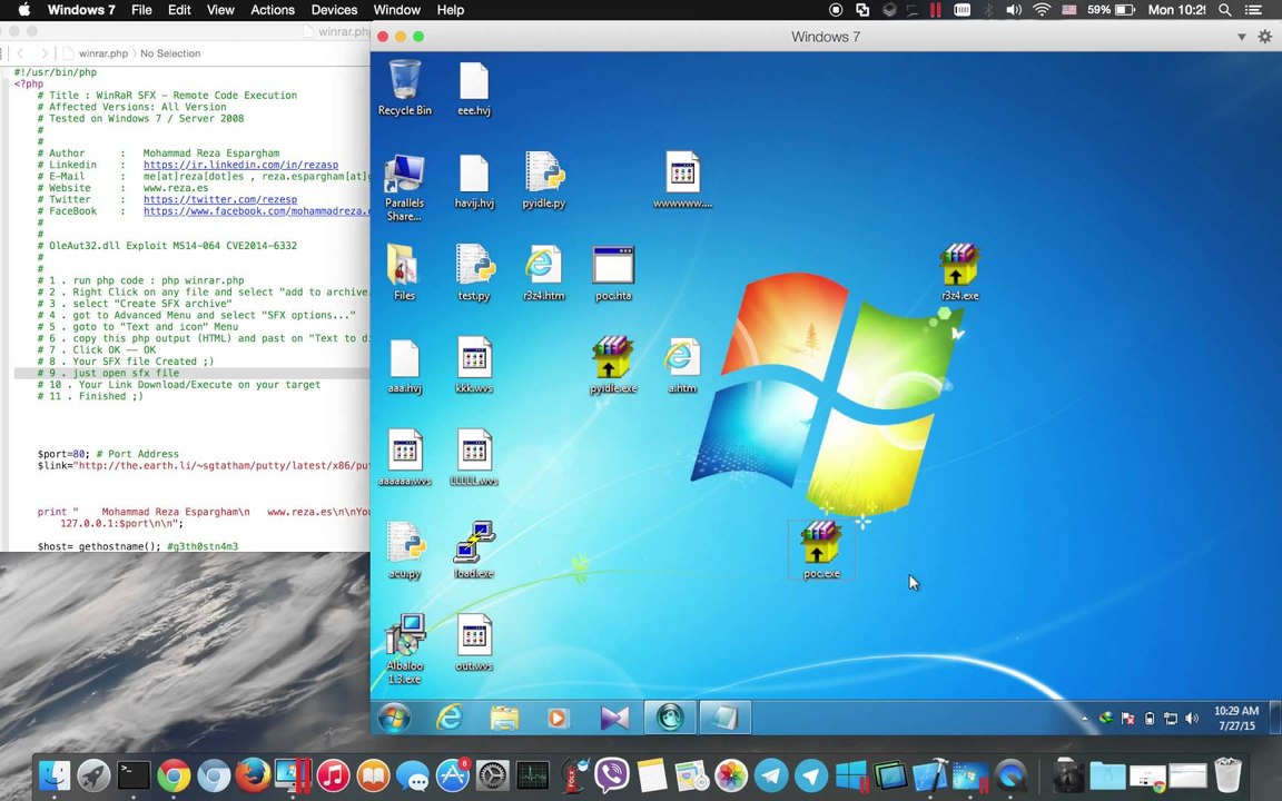 WinRaR SFX - Remote Code Execution