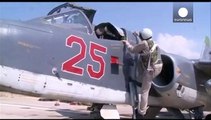 ادامه حملات هوایی روسیه در سوریه و انتقاد ناتو به نقض حریم هوایی ترکیه