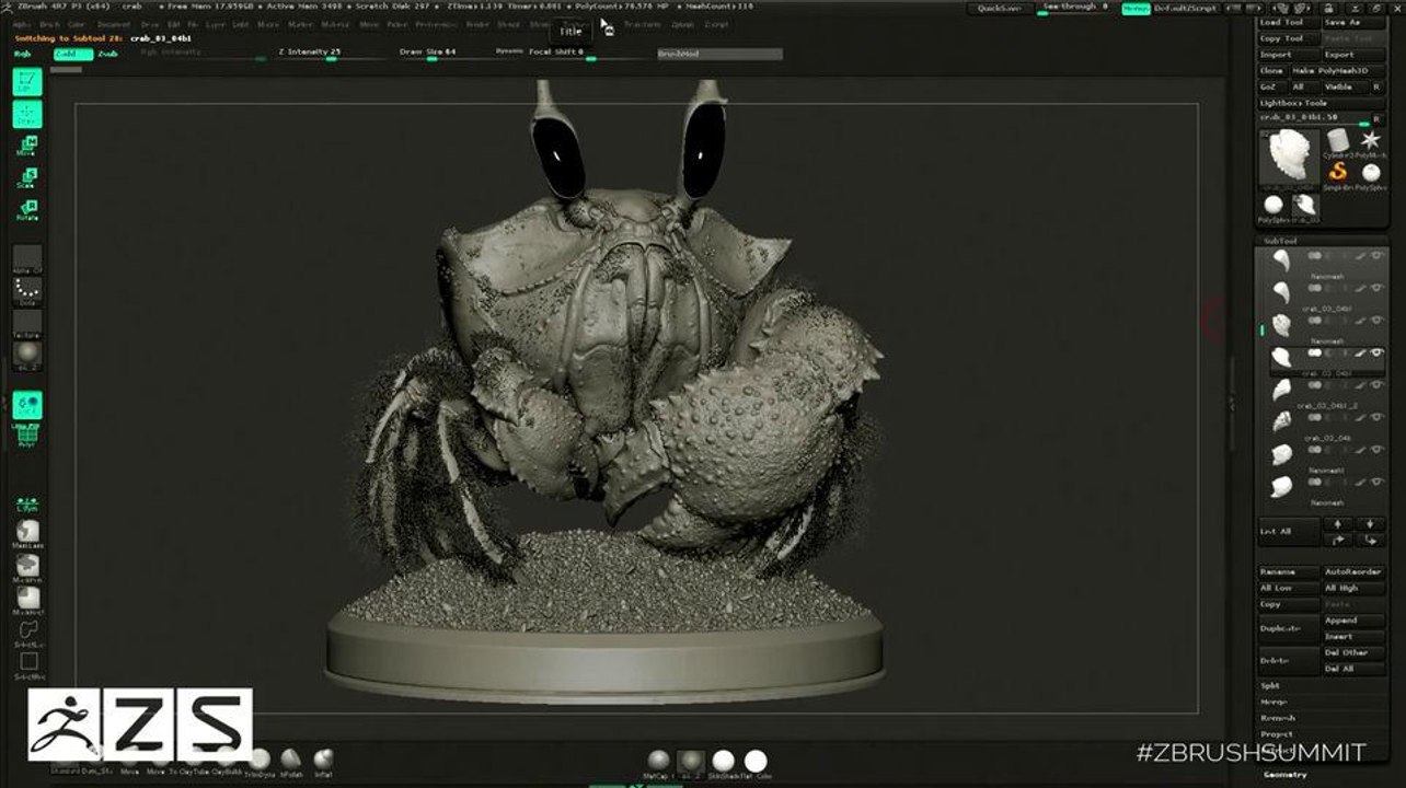 ZBrush SUMMIT 2015 Presentation by Jason Martin