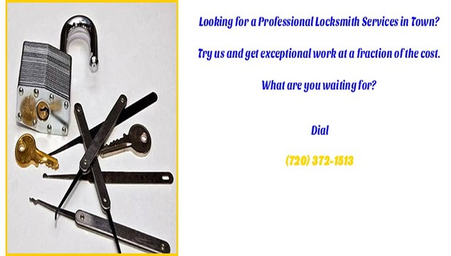 Locksmith Services in Brighton, CO