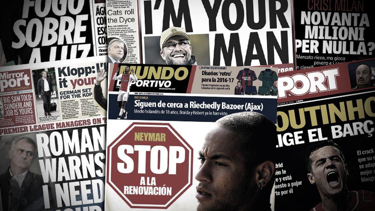 Abramovich met la pression sur Mourinho, Neymar refroidit le Barça !