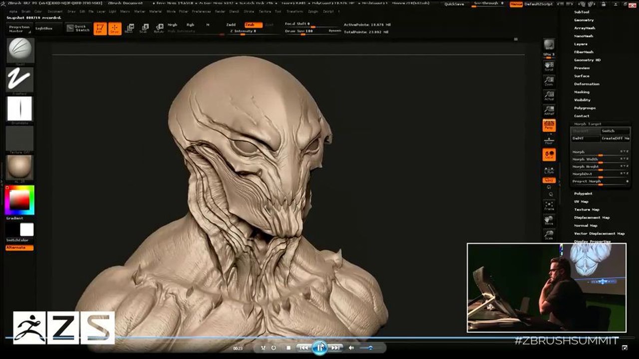ZBrush SUMMIT 2015 Presentation by David Giraud