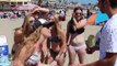 Kissing Young Hot Girls Kiss Or Punch Prank (GONE WILD) Kissing Prank Rock, Paper Scissors