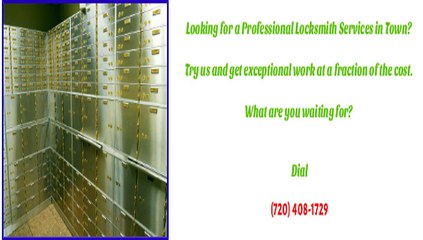 Locksmith Services in Central City, CO