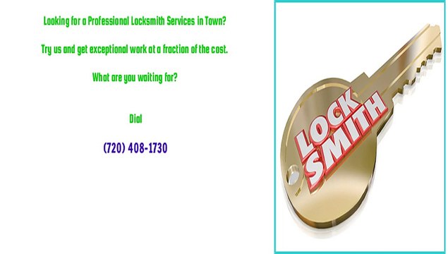 Local Locksmith Services in Commerce City, CO