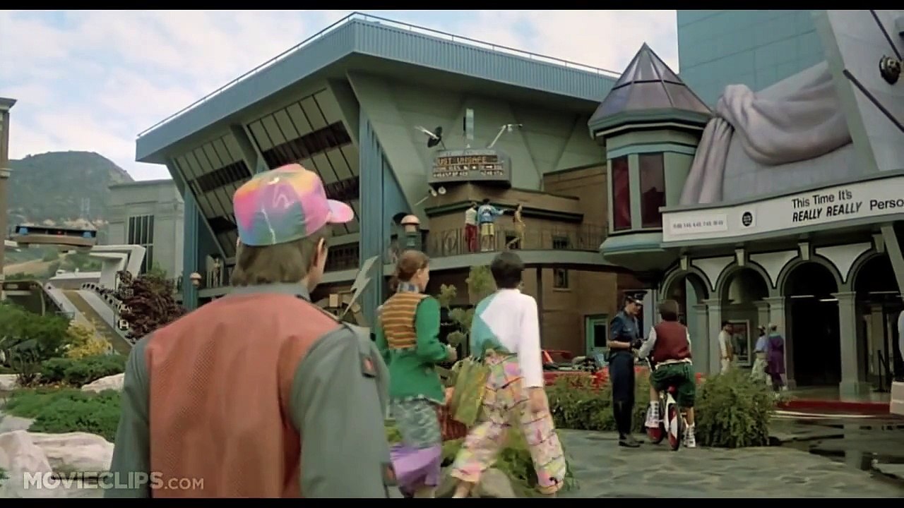 Retour Vers le Futur 2 Extrait Dents de la Mer VO