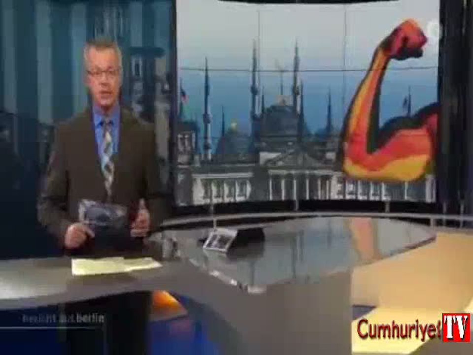 Merkel’e çarşaf giydirdiler