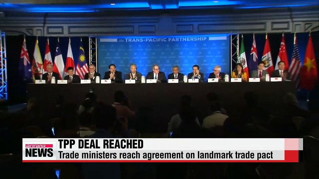 Trade ministers reach agreement on TPP