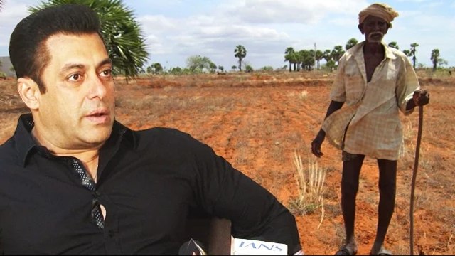 Salman Khan To Help DROUGHT Affected FARMERS