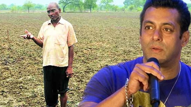Salman Khan Come To HELP Drought Affected FARMERS