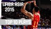 Top 10 Plays - 2015 FIBA Asia Championship