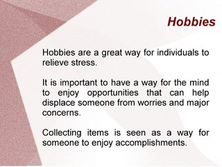 Selmer Hanson - Stamp Collecting is a Hobby