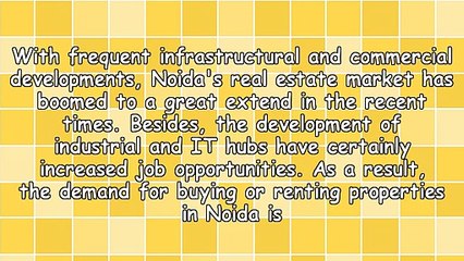 Major Factors That Increased the Demand for Apartments in Noida