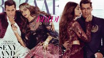 Salman Khan & Sonam Kapoor SEXY & HOT Photoshoot | Harper's Bazaar Magazine
