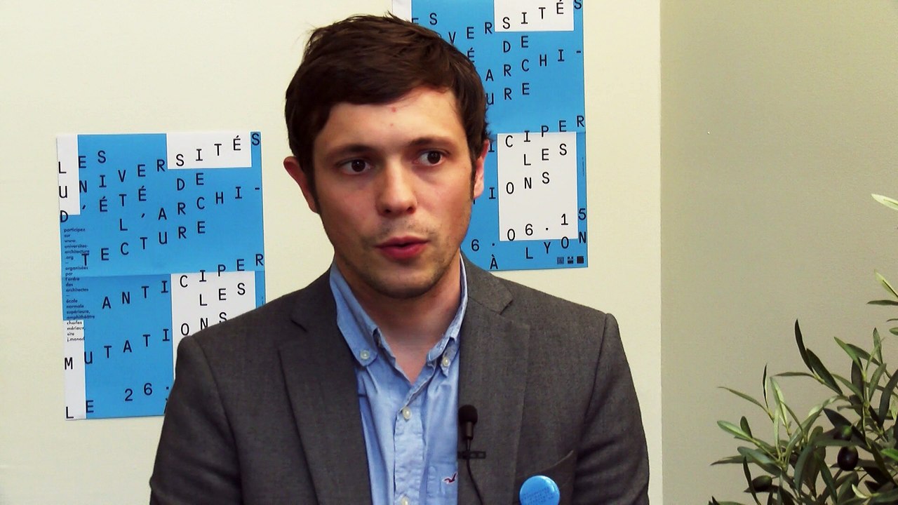 Interview de Boris Bouchet, architecte