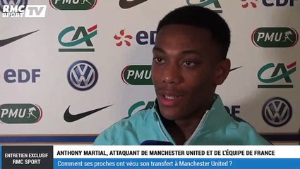 Exclu Rmc Sport : les vérités d'Anthony Martial