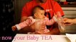 Funny Baby Tea and cola wheat Lustiges Video Baby mit Tee und Cola Weizen