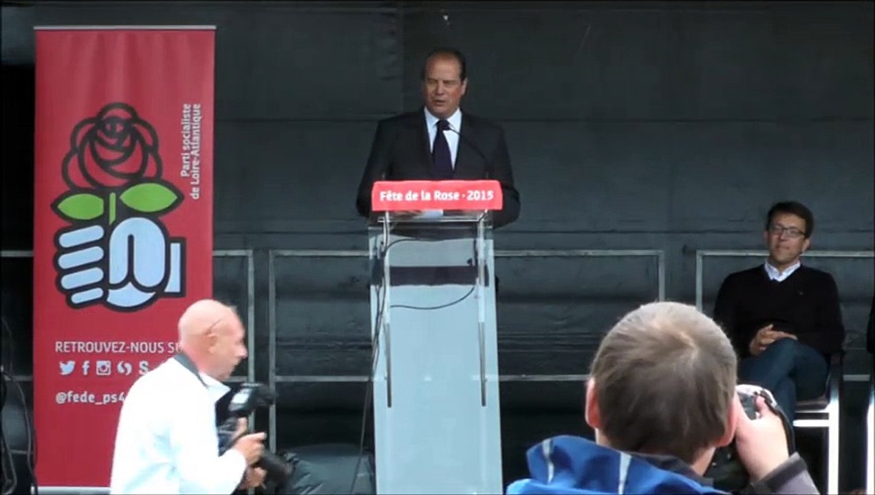 Discours de Jean-Christophe Cambadélis - Fête de la rose de Préfailles 2015