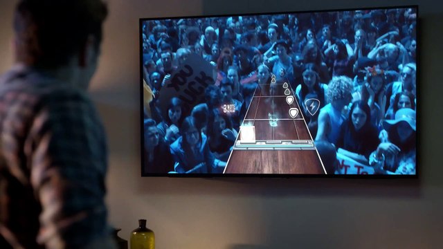 Guitar Hero Live : Publicité Lenny Kravitz et James Franco