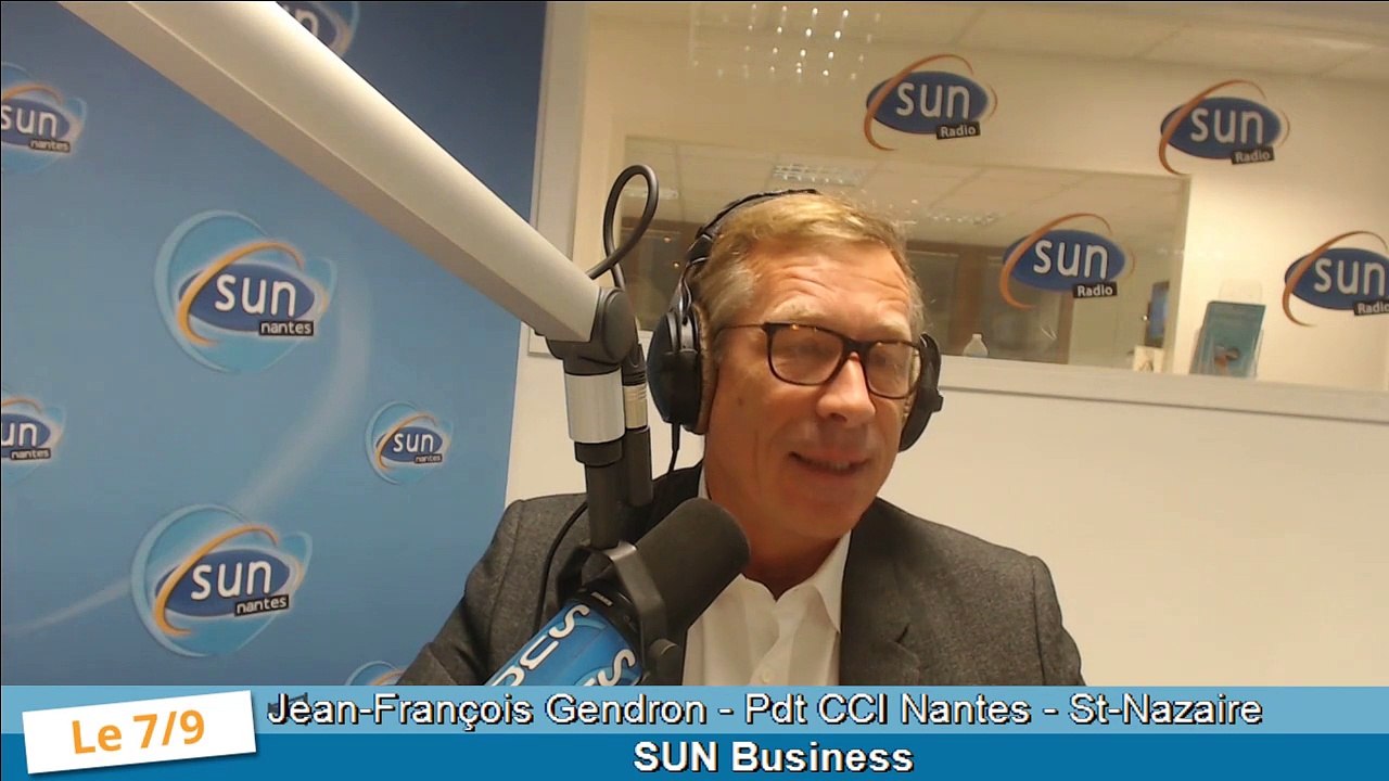 Mardi 6 octobre : Jean-François Gendron - Président de la CCI Nantes Saint-Nazaire