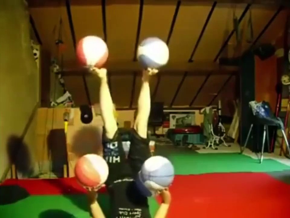 Is she really juggling? Don't miss these awesome skills