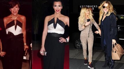 Les goûts en matière de mode sont de famille chez les Kardashian
