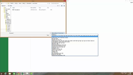 005 Opening and saving a file - which location and which format