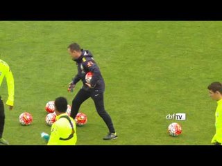 Seleção faz primeiro treino no Chile