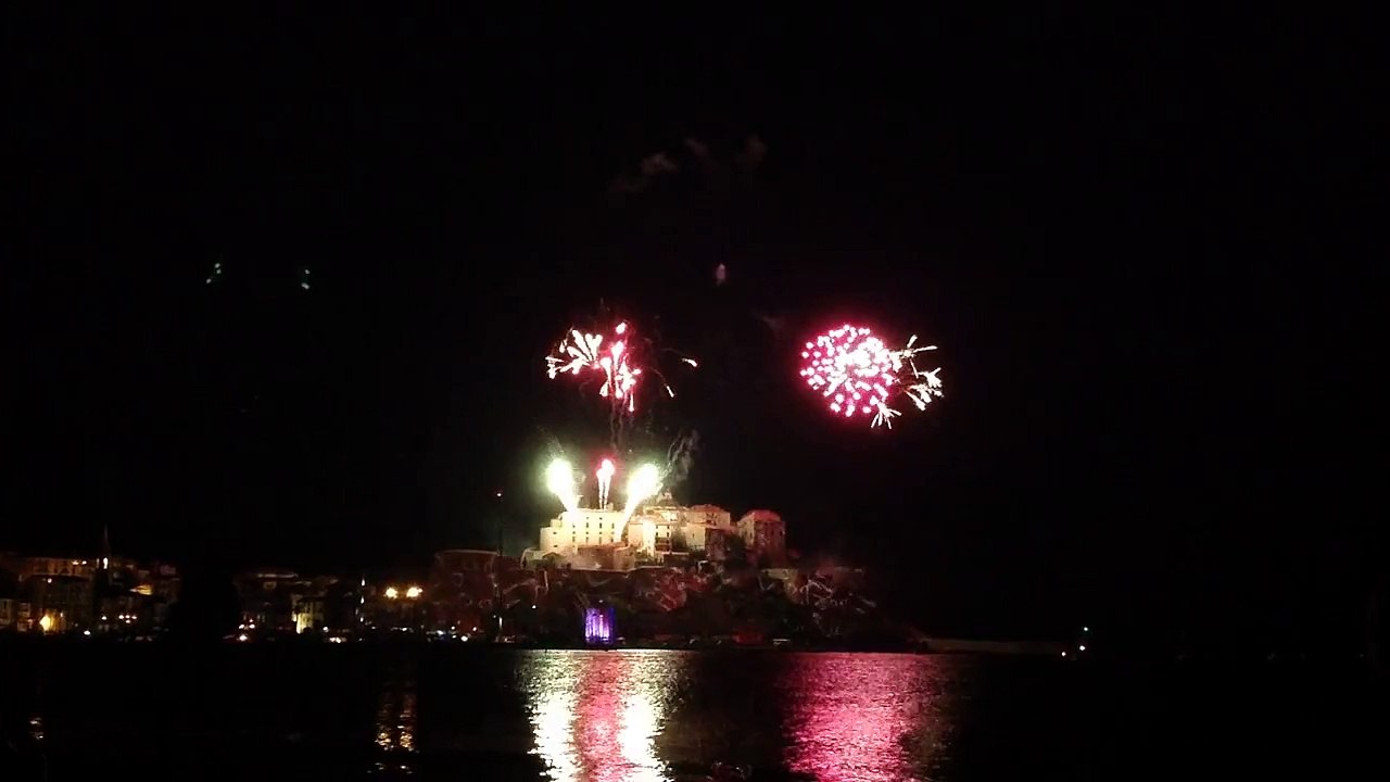 feu d'artifice Calvi le 15. 07. 2015