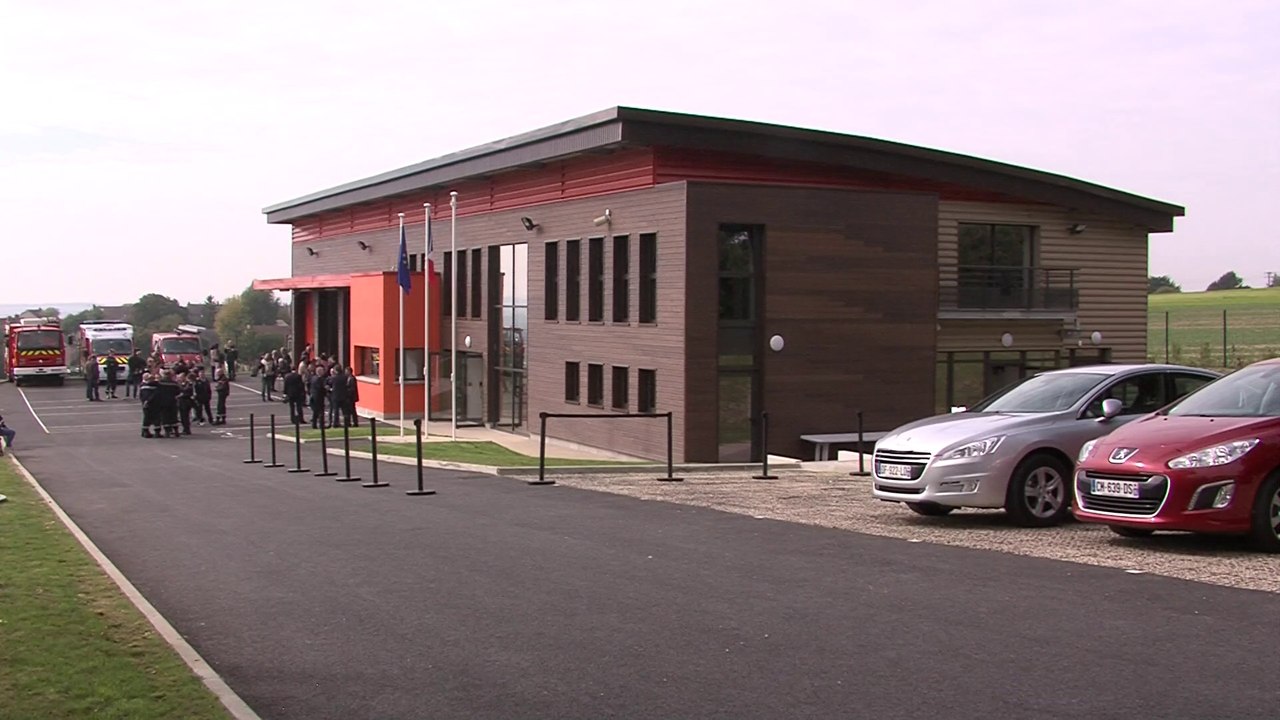 Inauguration de la caserne de pompiers de Cormeilles-en-Vexin