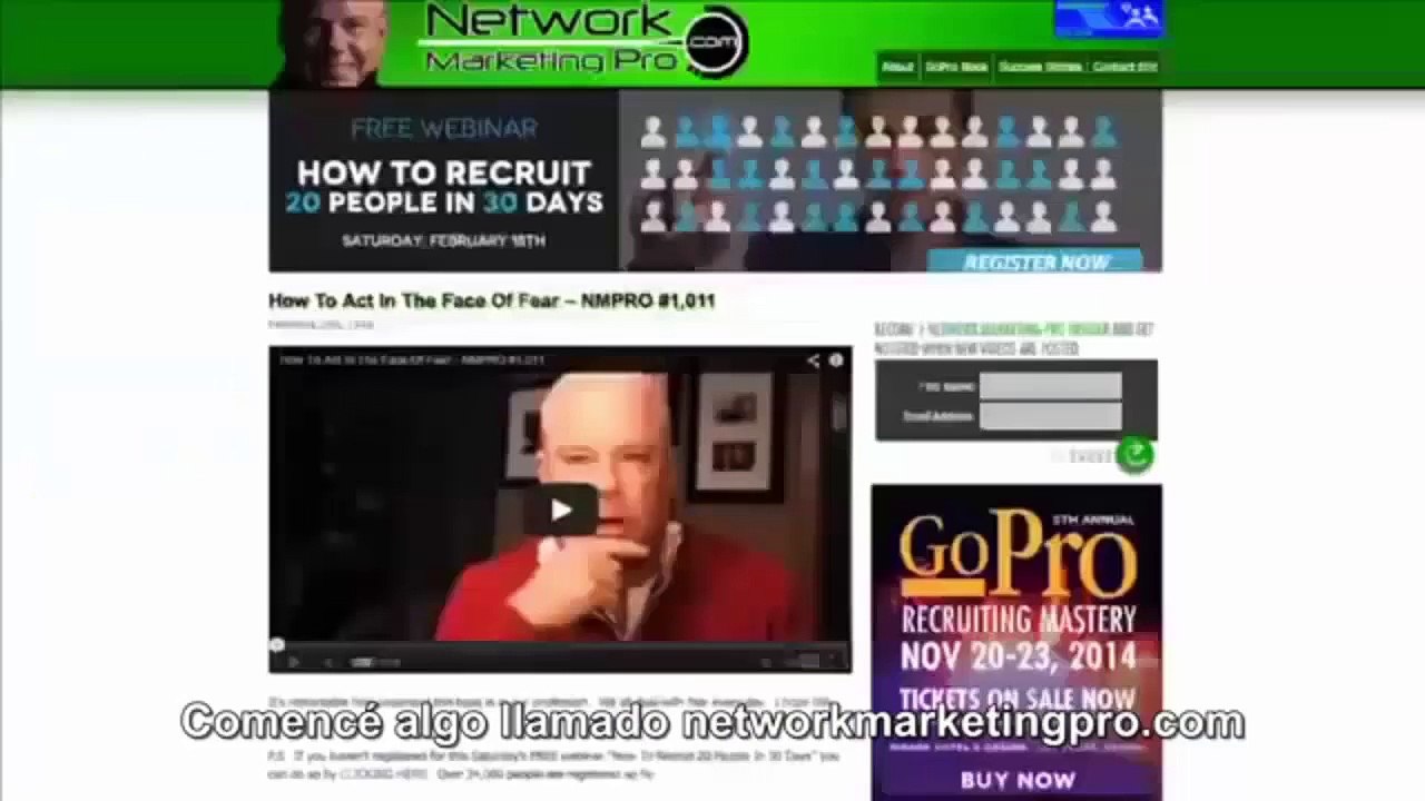 Como reclutar a 20 personas en 30 dias- Eric Worre - 1ª parte