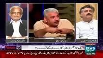 Kisi aur ko Dhamki do - Arif hameed bhatti's Heated debate with Sheikh Waqas of PMLN