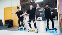La choré sur segway sur What You Mean de Justin Bieber