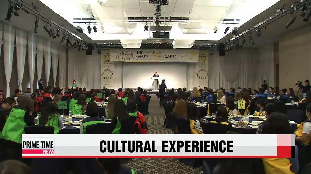 Foreign Korean language students mark Hangeul Day in Seoul