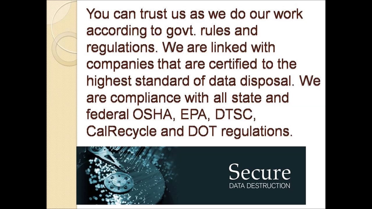 Secure Data Destruction