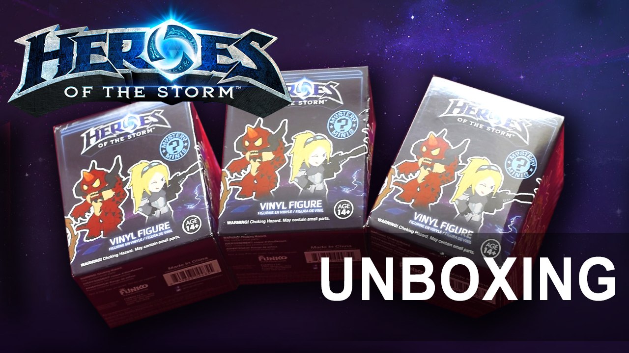 Unboxing figuritas de Heroes of the Storm - Mer...