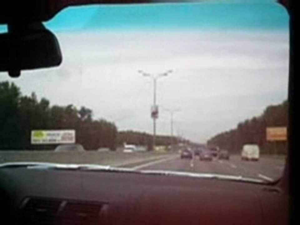 Course de ouf sur autoroute
