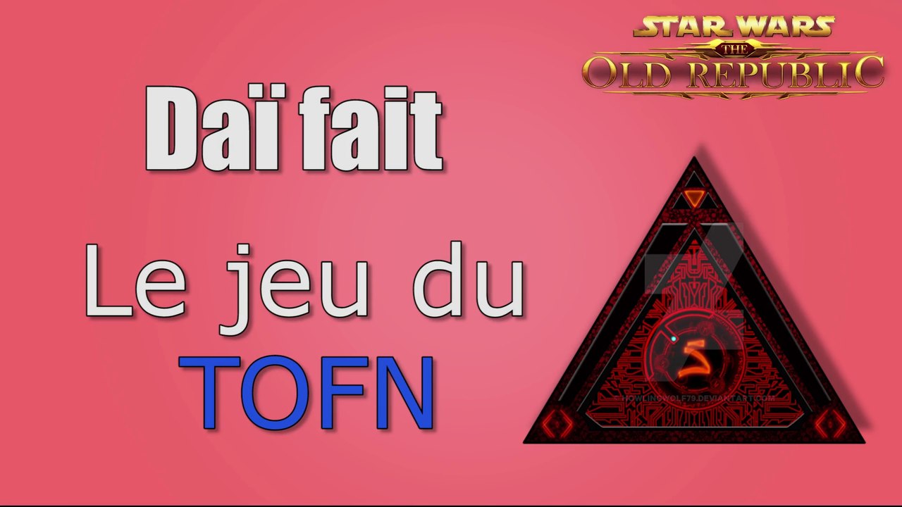 La chaîne Gaming : SWTOR PVP 60 spécialiste proto - Le jeu du TOFN (by Daï-mon)