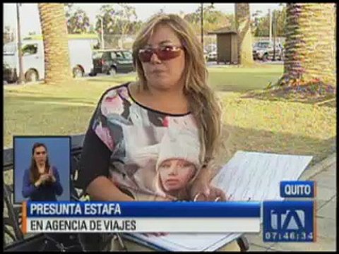 Denuncian presunta estafa en agencia de viajes en Quito