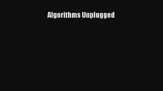 Read Algorithms Unplugged PDF Free