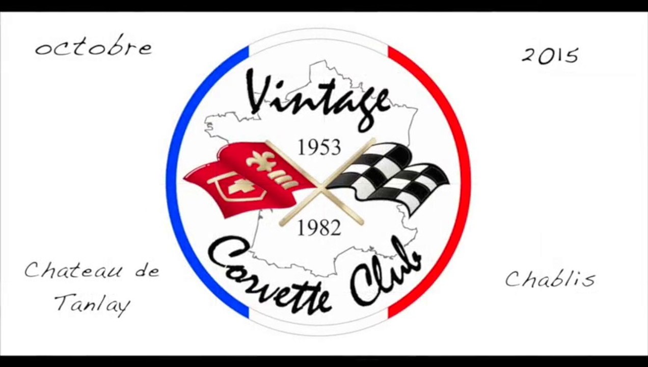 Vintage Corvette Club - Sortie Chablis - Oct 2015