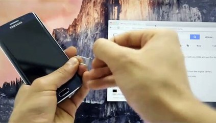 Factory unlocked Samsung